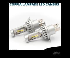 Kit LED H4 Per FIAT CINQUECENTO ANABBAGLANTI +ABBA