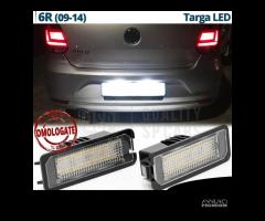 Luci Targa LED per VW Polo 6R Placchette CANbus