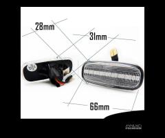 Frecce LED Sequenziali AUDI A3 8L Bianche CANBUS - 6