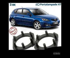 ADATTATORI Portalampada PER MAZDA 3 BK KIT LED H7