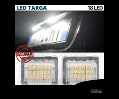 Placche Luci TARGA LED per MERCEDES C E S SL 6500K