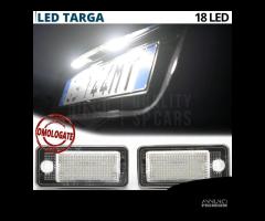 Placche targa LED canbus Audi A3 A4 A5 A6 A8 Q7