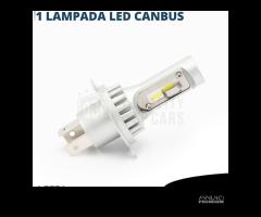 Lampada LED H4 Luce Potente Bianco 6500K 4000LM