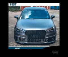 CALANDRA Tuning PER Audi A1 8X 10-14 Griglia Nera - 6