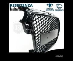 CALANDRA Tuning PER Audi A1 8X 10-14 Griglia Nera - 7