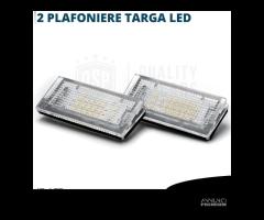 Placche Luci Targa Full Led per Bmw 3 E46 Canbus