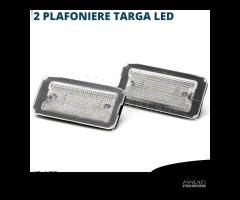 Placchette TARGA Full LED PER FIAT 500 500c 595