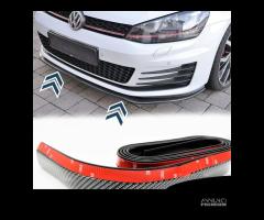 SPOILER Sotto Paraurti VW GOLF POLO LAMA CARBONIO