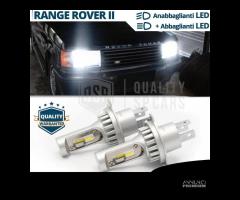 LAMPADINE LED H4 PER RANGE ROVER 2 Bianco Ghiaccio