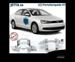 2 ADATTATORI per VW JETTA A6 montaggio KIT LED H7