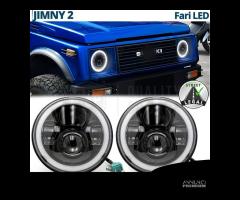 FARI Anteriori FULL LED per Suzuki Jimny Angel Eye