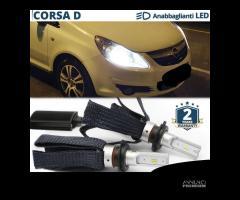 Kit Luci LED H7 OPEL CORSA D CANBUS Bianco Puro