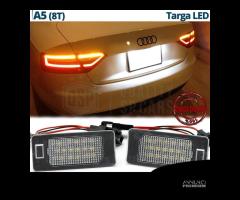 Luci Targa FULL LED per Audi A5 Plafoniera CANBUS