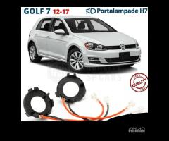 ADATTATORI montaggio KIT LED H7 per VW GOLF 7 VII