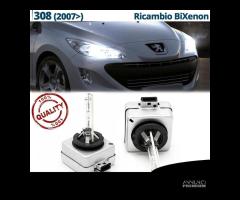 LAMPADINE BI-XENON D1S 6000K per PEUGEOT 308 CC SW