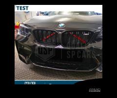 COVER Radiatore per Bmw ROSSE 28CM Listelli Fasce