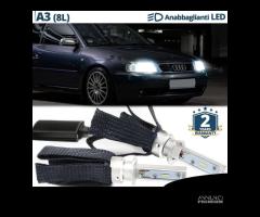 KIT FULL led AUDI A3 8L H1 Luci auto 6500K CANBUS