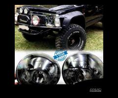 Coppia FARI 7\" FULL LED PER Nissan Patrol GR Y60