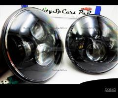 Coppia FARI 7\" FULL LED PER Nissan Patrol GR Y60