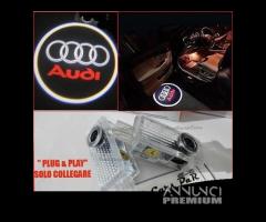 Luci Cortesia con logo LED AUDI A3 A4 A5 A6 A7 Q3