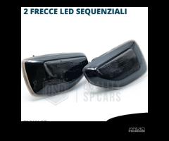 Frecce LED Dinamiche DACIA SANDERO 2 NERE CANbus