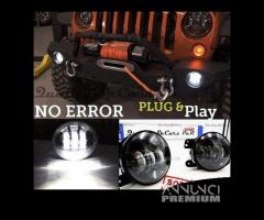 Fari FENDINEBBIA LED JEEP WRANGLER JK 4'' 6500K