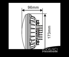 FARO MOTO FULL LED ANTERIORE 7\" pollici 6500K