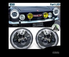 FARI LED Anteriori Per FIAT 850 Angel OMOLOGATI