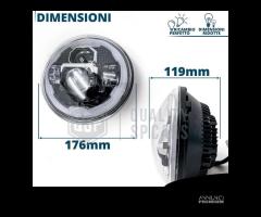 FARI LED Anteriori Per FIAT 850 Angel OMOLOGATI - 13