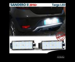 Luci TARGA LED per DACIA SANDERO 2 Restyling 6500K