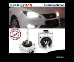 2 Lampadine BIXENON D1S 6000K Seat Ibiza 6J 12-17