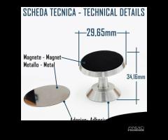 Porta Cellulare Magnetico Auto Ufficio Regolabil