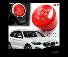 Pulsante Start Stop Rosso per BMW serie X3 G01