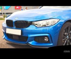 SPOILER NERO Bmw Serie 3 F30 GT G20 Sotto Paraurti - 7