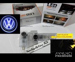 Coppia PROIETTORI LED LOGO VOLKSWAGEN TOUAREG 7L