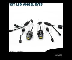 ANGEL EYES LED BMW SERIE 1 5 6 X3 X5 Luci Bianche