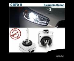 Lampadine Ricambio Xenon D1S per KIA CEE'D 2 6000K