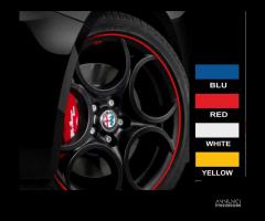 Anello Protezione Cerchi in lega Alfa Romeo Blu