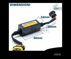 RESISTENZE CANbus 9012 per Lampade Led SPEGNI SPIA - 6