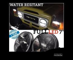 2 FARI 7 pollici LED PER Toyota Land Cruiser BJ FJ