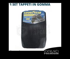 Set Tappetini Auto in GOMMA GOODYEAR Sagomabili