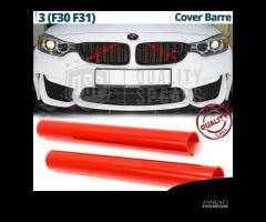 COVER Barre Radiatore Bmw Serie 3 F30 F31 ROSSE