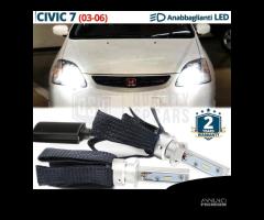 KIT Lampade LED H1 per HONDA CIVIC 7 03-06 CANbus