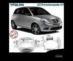 2 ADATTATORI montaggio KIT LED H7 LANCIA YPSILON