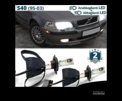 Lampade LED H4 per Fari Volvo S40 I CANbus 6500K