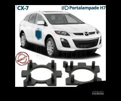 2 ADATTATORI montaggio KIT LED H7 per Mazda Cx-7