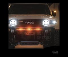 FARI LED Per TOYOTA FJ CRUISER Angel Eyes OMOLOGAT