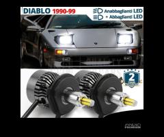 Kit LED per Fari LAMBORGHINI DIABLO V CANbus 6500K