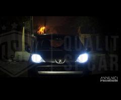 Lampadine LED H4 per fari Peugeot 107 Luce Bianca