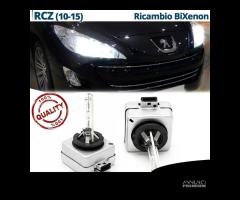 2 Lampadine Ricambio Bi-Xenon D1S per PEUGEOT RCZ